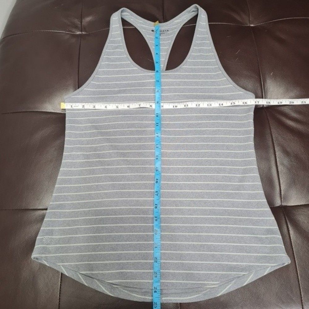 Athleta Inversion Striped Workout Tank Top Size S - Picture 13 of 15